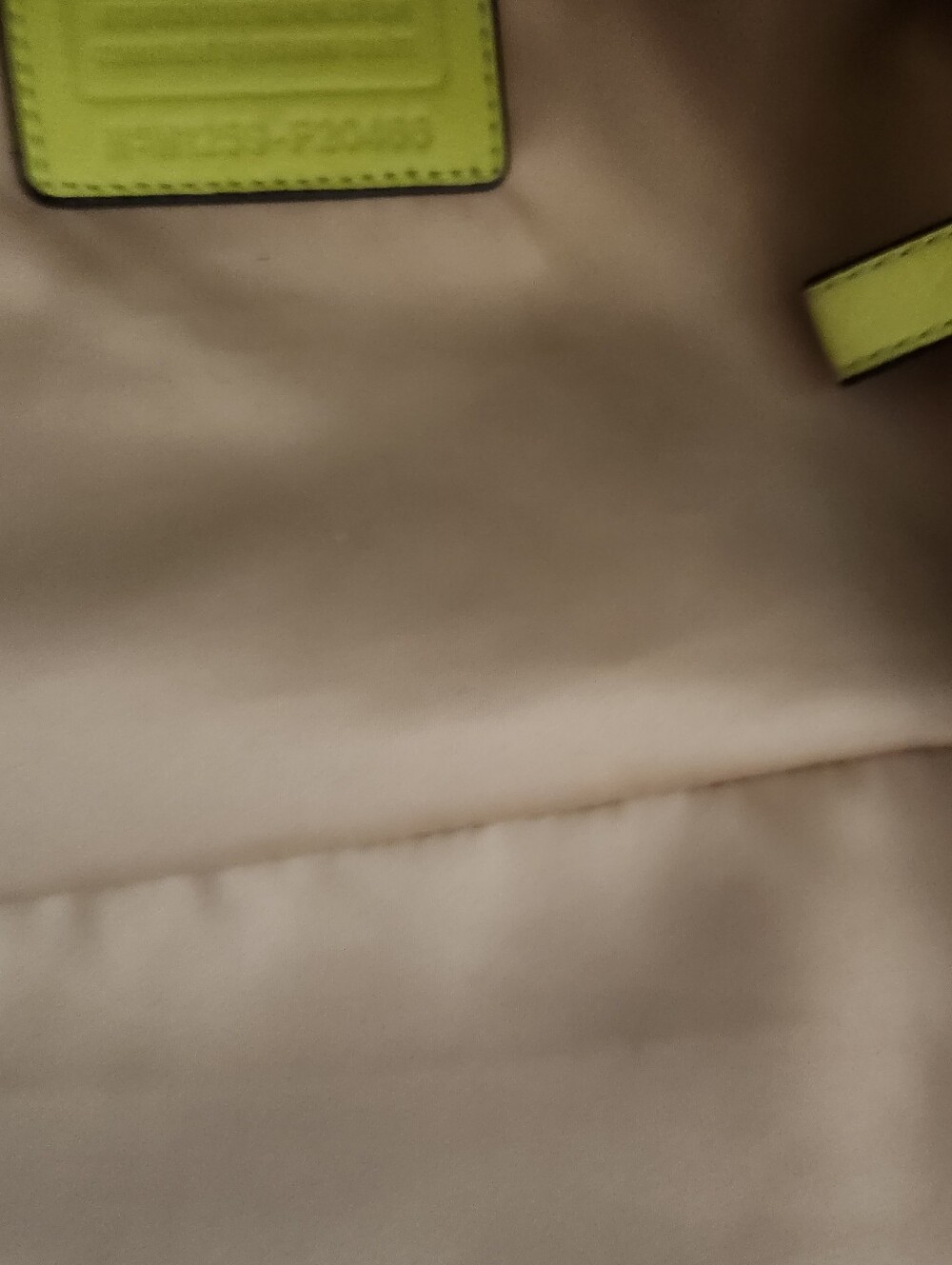 Coach Neon Yellow Leather Tote - Picture 13 of 13